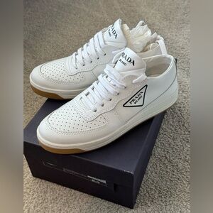 Authentic women Prada white sneakers Calzature Donna size 37/7